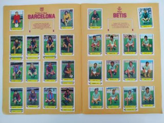 ALBUM DE CROMOS DE FUTBOL , ESTE , LIGA 80 81