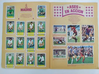 ALBUM DE CROMOS DE FUTBOL , ESTE , LIGA 80 81