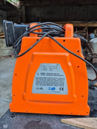 Motor para Hinchable Naranja y Negro