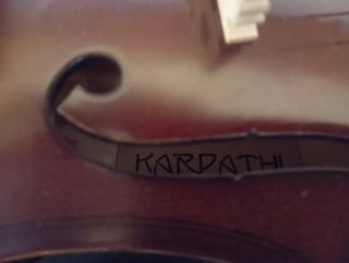 Violín 4/4 de estudio marca Karpathi