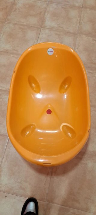 Bañera de bebé naranja Prenatal