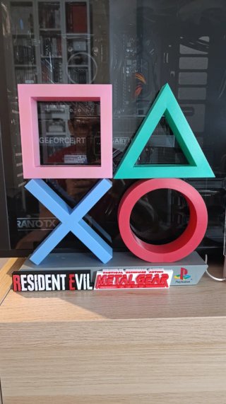 Logotipo 3D Resident Evil