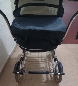 Cochecito Bebecar Classic + Silla paraguas