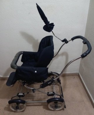 Cochecito Bebecar Classic + Silla paraguas