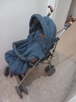 Cochecito Bebecar Classic + Silla paraguas