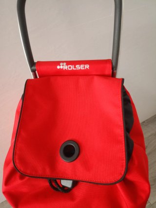 Carro de la compra Rolser rojo
