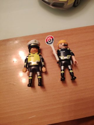 Coche Policía Porsche Playmobil