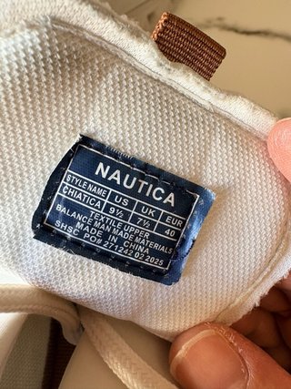 Zapatillas Nautica Mujer Talla 40