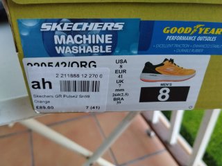 Zapatillas Skechers GOrun Pulse 2.0 Naranja