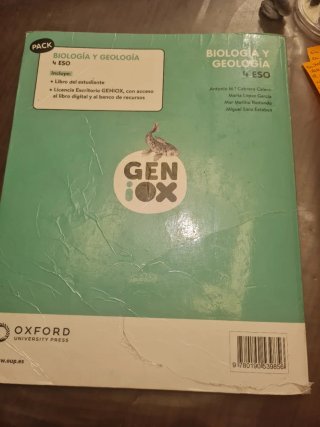 Biología y Geología, 4 ESO, Andalucía
