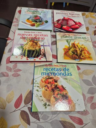 Colección completa "Cocina Fácil y Sana - Vive"