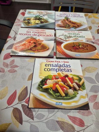 Colección completa "Cocina Fácil y Sana - Vive"