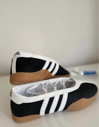 Scarpe da taekwondo Adidas Ballet Nero Marrone