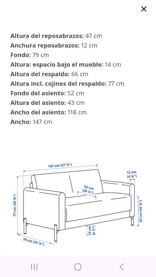 Sofá gris