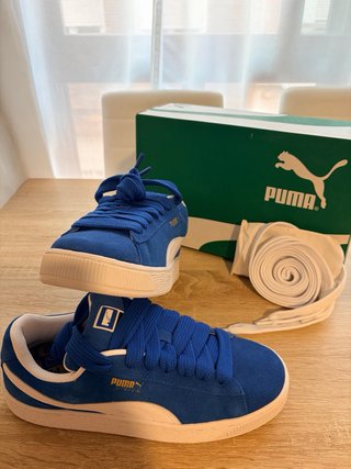 Zapatillas Puma Suede XI 395205-01 Azul