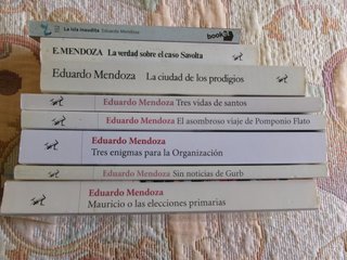 Ocho novelas de Eduardo Mendoza