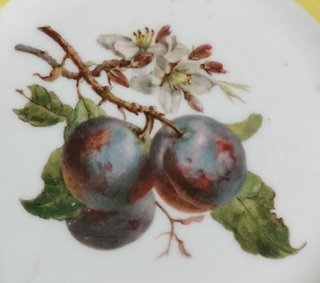 5 Platos Postre Limoges Porcelana