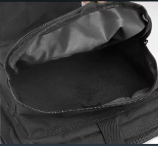 Mochila Táctica MP5 Negra Nueva