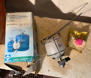 Set Campingaz Bombonas, Parrilla y lumogaz.