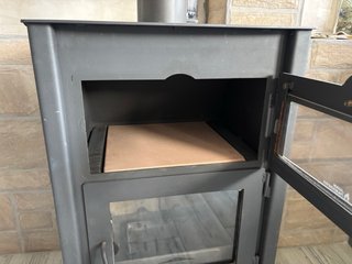 Estufa de leña con horno Juan Panadero