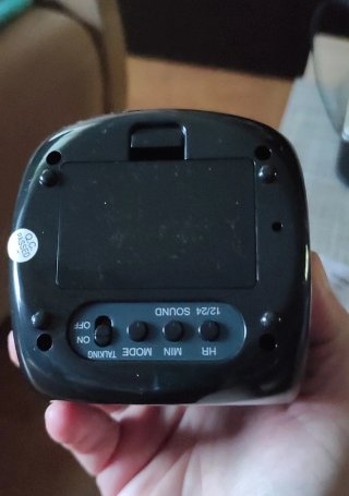 Reloj despertador digital con proyector