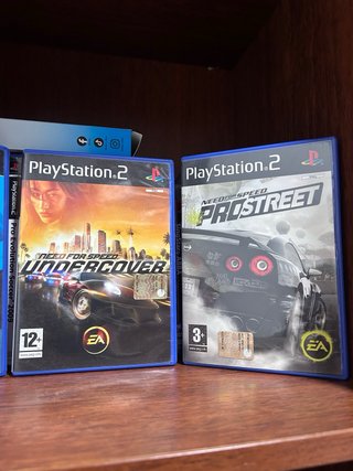 Juegos PS2 Gran Turismo, NFS Undercover y ProStree