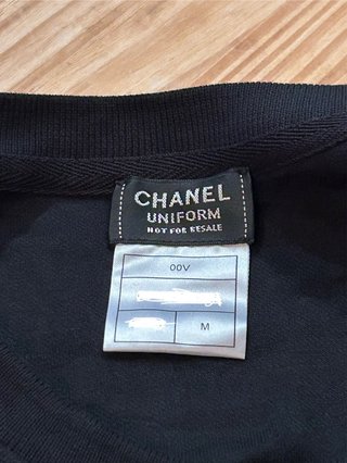 Camiseta Polo Chanel Negra