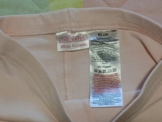 Pantaloncini corti taglia 9-12 mesi 80 cm.