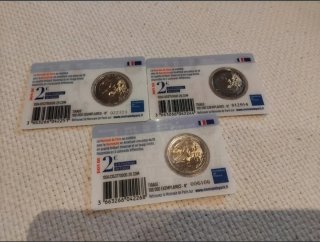2 euros Francia 2020 Héroes Merci Union