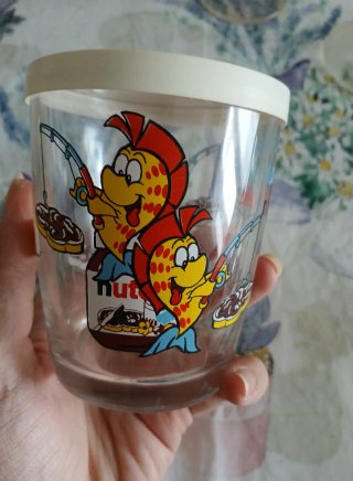 Bicchiere Nutella Pesciolini da Collezione