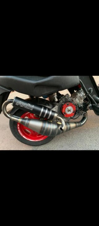 Piaggio Zip SP preparada