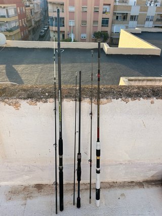 Cañas de pescar