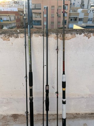 Cañas de pescar