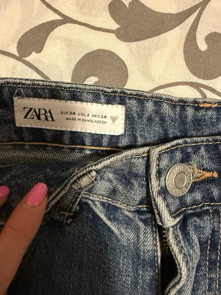 Bermuda vaquera Zara Talla 34
