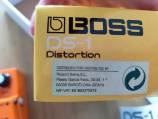 Pedal de guitarra BOSS DS-1