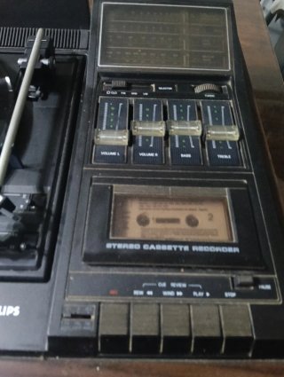 Tocadiscos Radio Cassette Philips Vintage