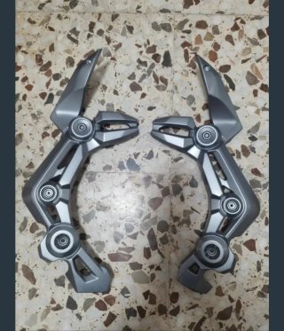 Kawasaki Z900 Piezas Carenado Gris/Plata