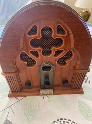 Radio cassette, 55Antigua Madera Thomas 1932