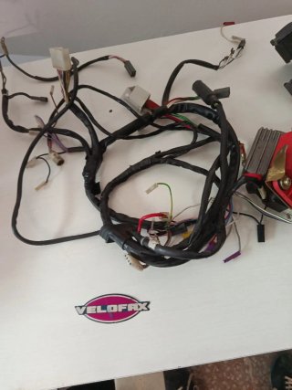 Cableado Vespino Velofax con centralita