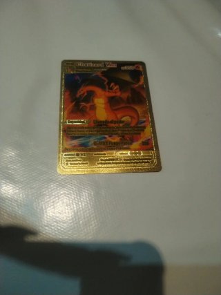 Carta Pokémon Dorada Charizard VMAX