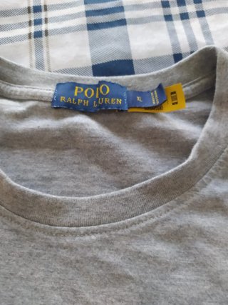 Maglietta Polo Ralph Lauren Grigia XL