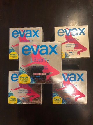 Evax Liberty Compresas Normal Alas 10U