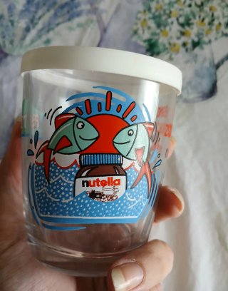 Bicchiere Nutella da collezione