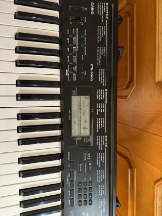 Teclado Casio CTK-3500 (Teclas sensibles) +Soporte