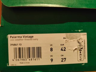 Puma Palermo Vintage "Cool Weather/Frosted Ivory"