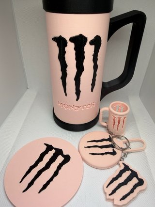 Bicchiere monster bello