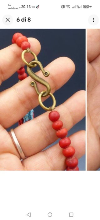 Collana Naga vintage etnico tribale