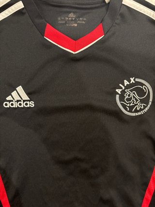 Camiseta Ajax Adidas Negra y Roja