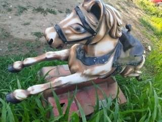 Caballo de juguete para montar