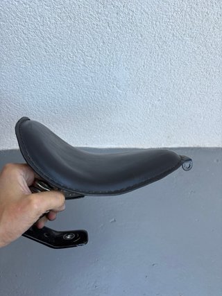 Asiento Moto Custom con Muelles